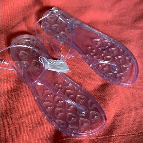 Clear Jelly Sandals - Picture 2 of 3